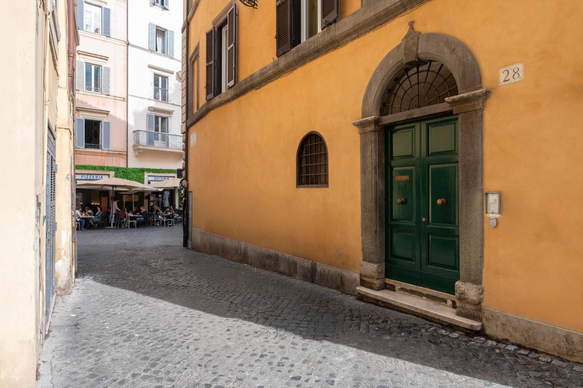 Apartmán Antica Dimora Navona Řím Exteriér fotografie