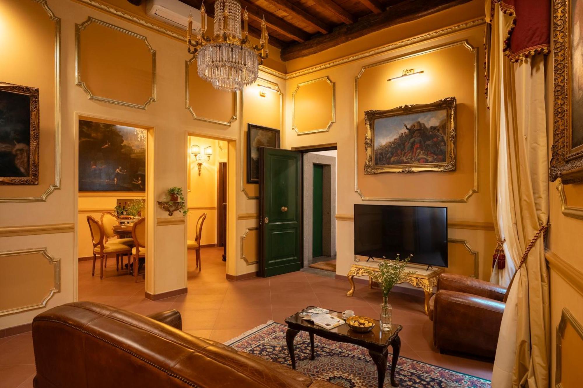 Apartmán Antica Dimora Navona Řím Exteriér fotografie
