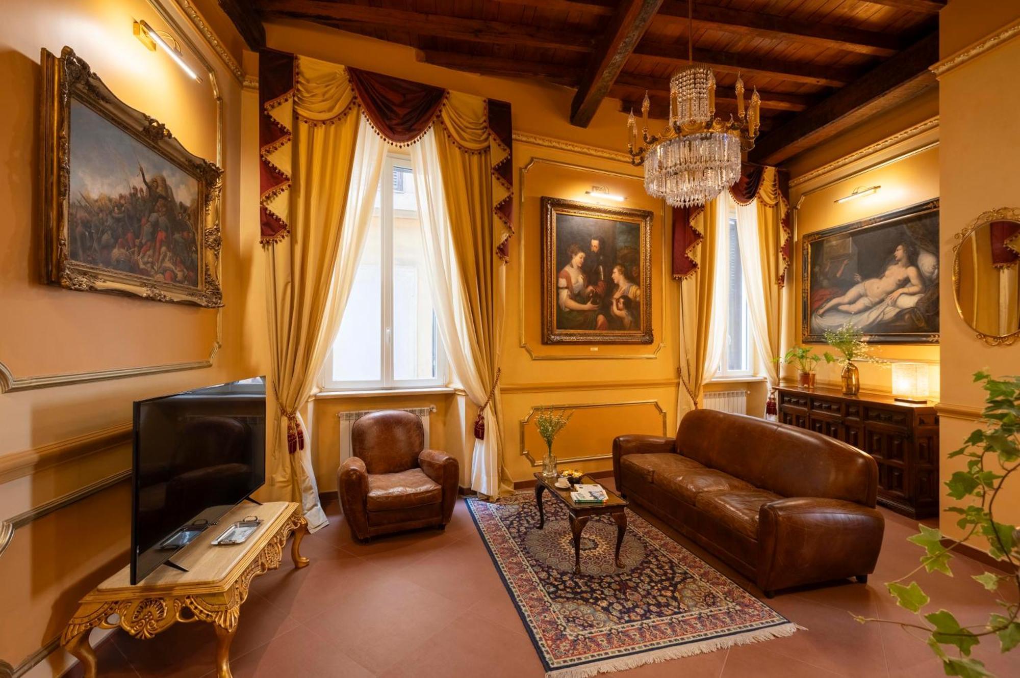 Apartmán Antica Dimora Navona Řím Exteriér fotografie