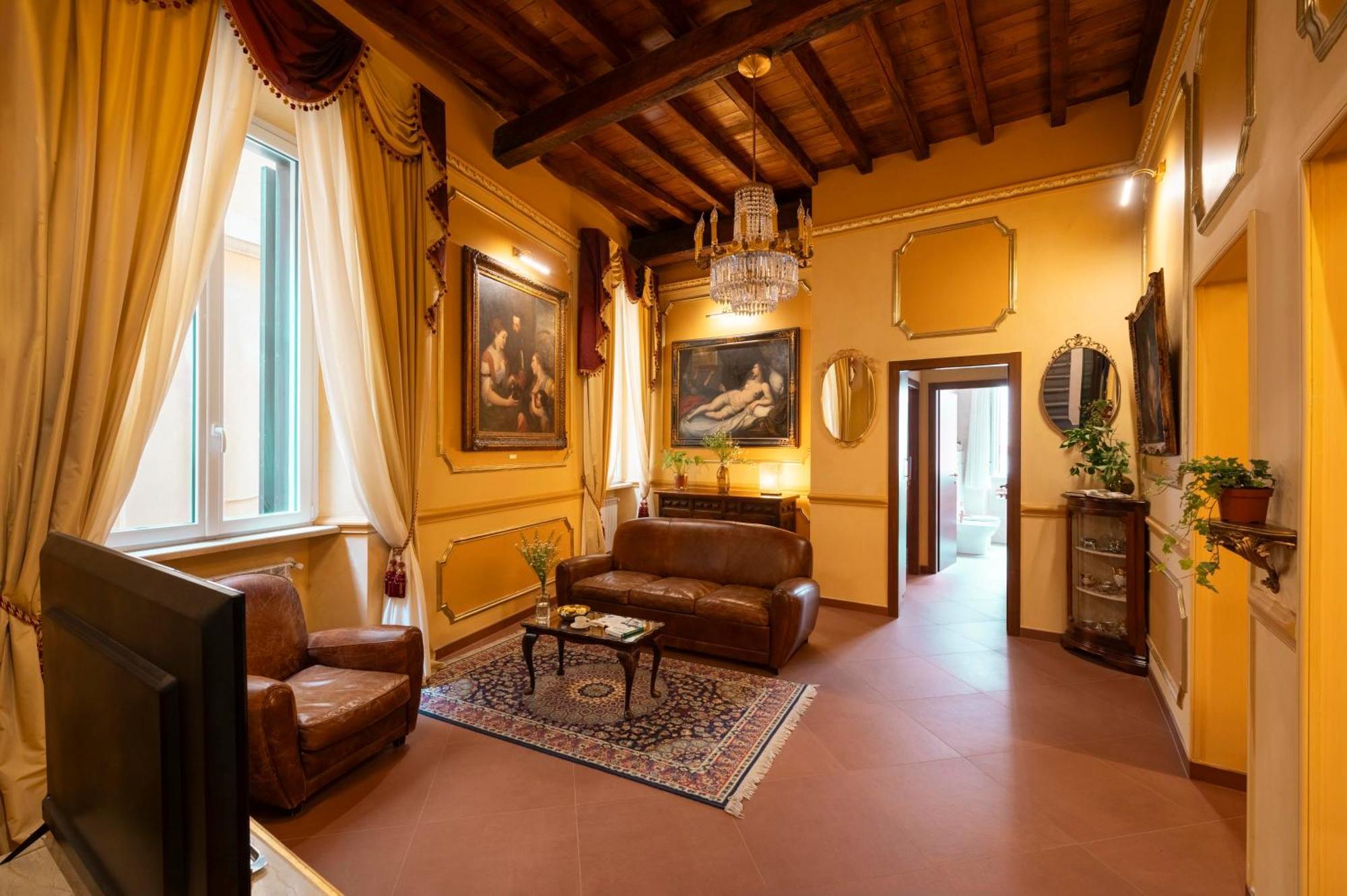 Apartmán Antica Dimora Navona Řím Exteriér fotografie