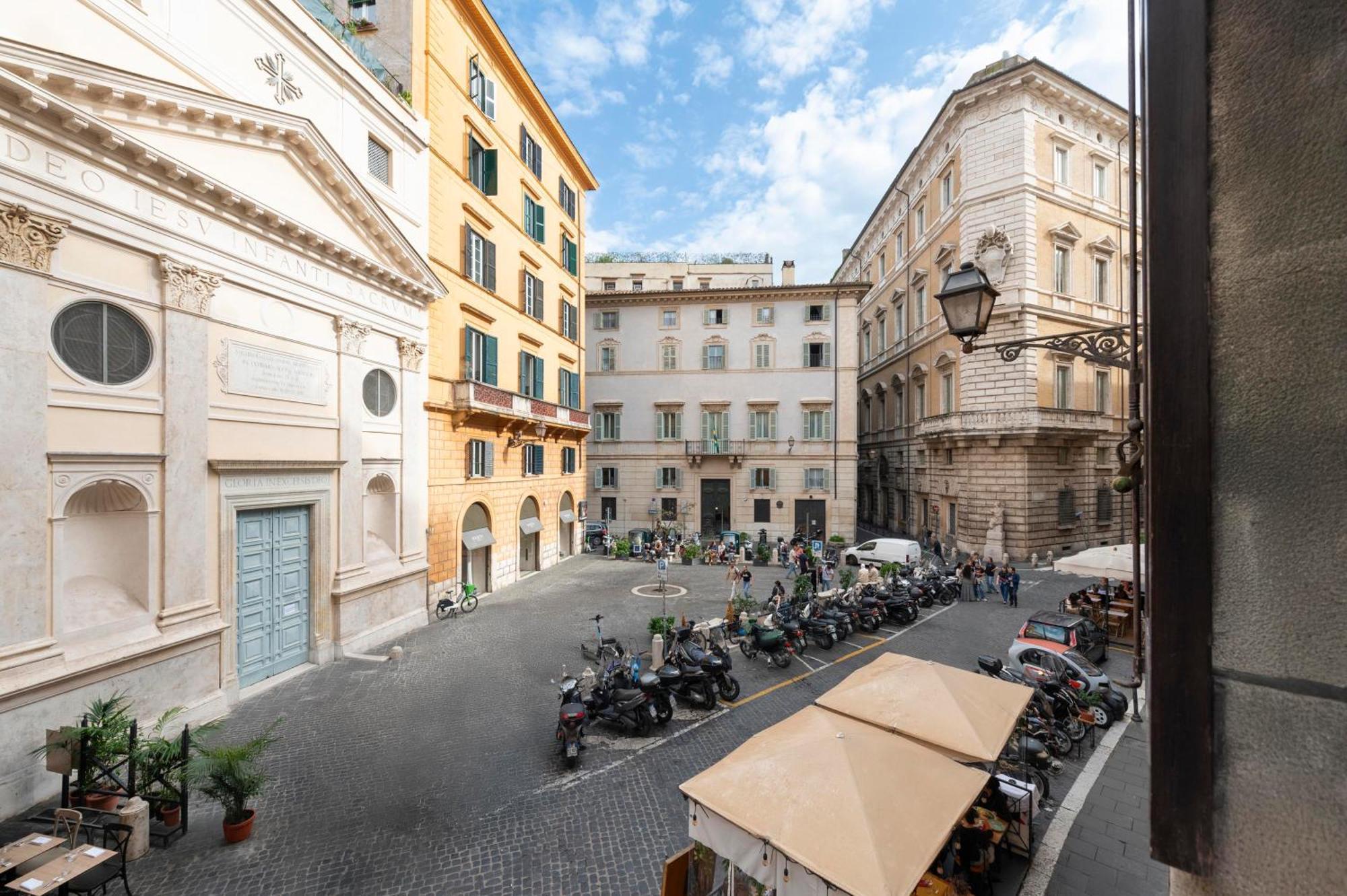 Apartmán Antica Dimora Navona Řím Exteriér fotografie