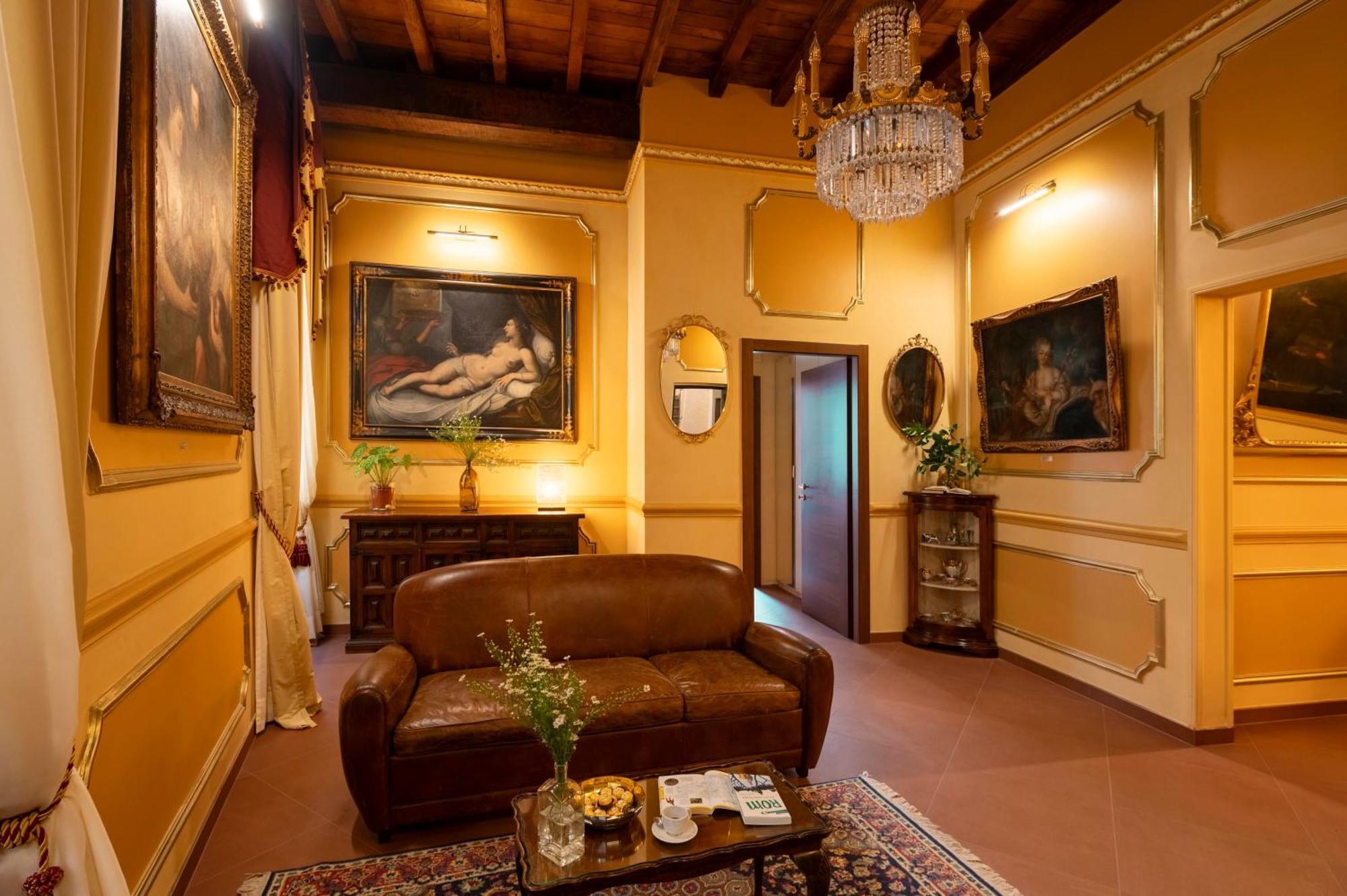 Apartmán Antica Dimora Navona Řím Exteriér fotografie