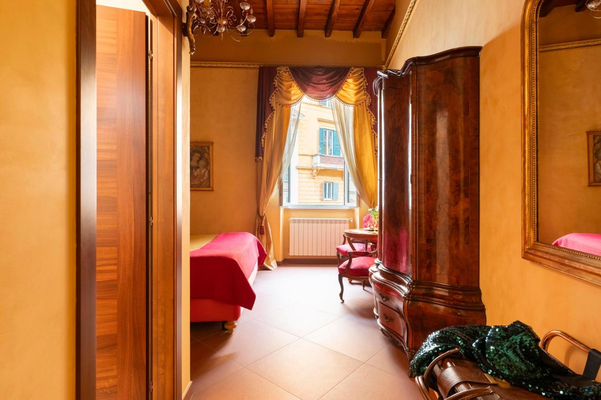 Apartmán Antica Dimora Navona Řím Exteriér fotografie