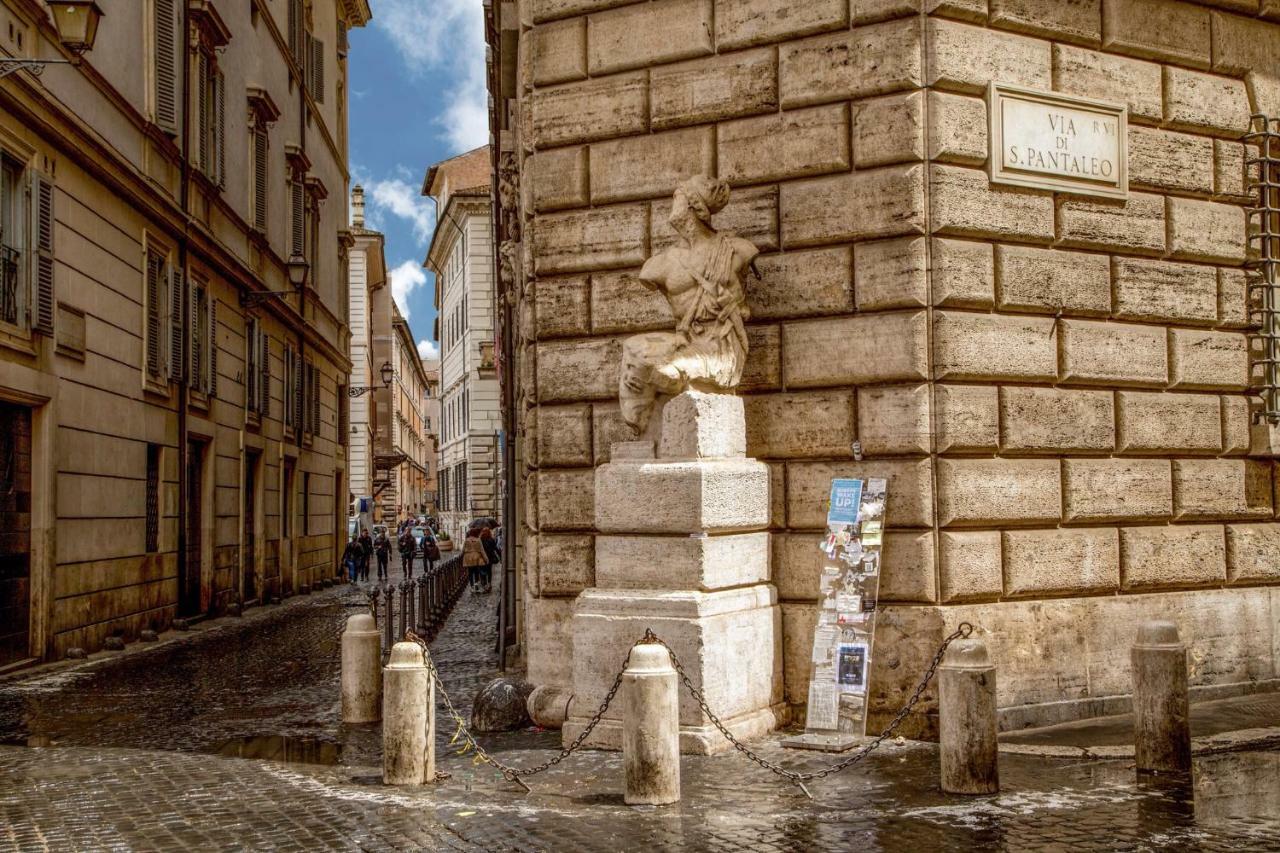 Apartmán Antica Dimora Navona Řím Exteriér fotografie